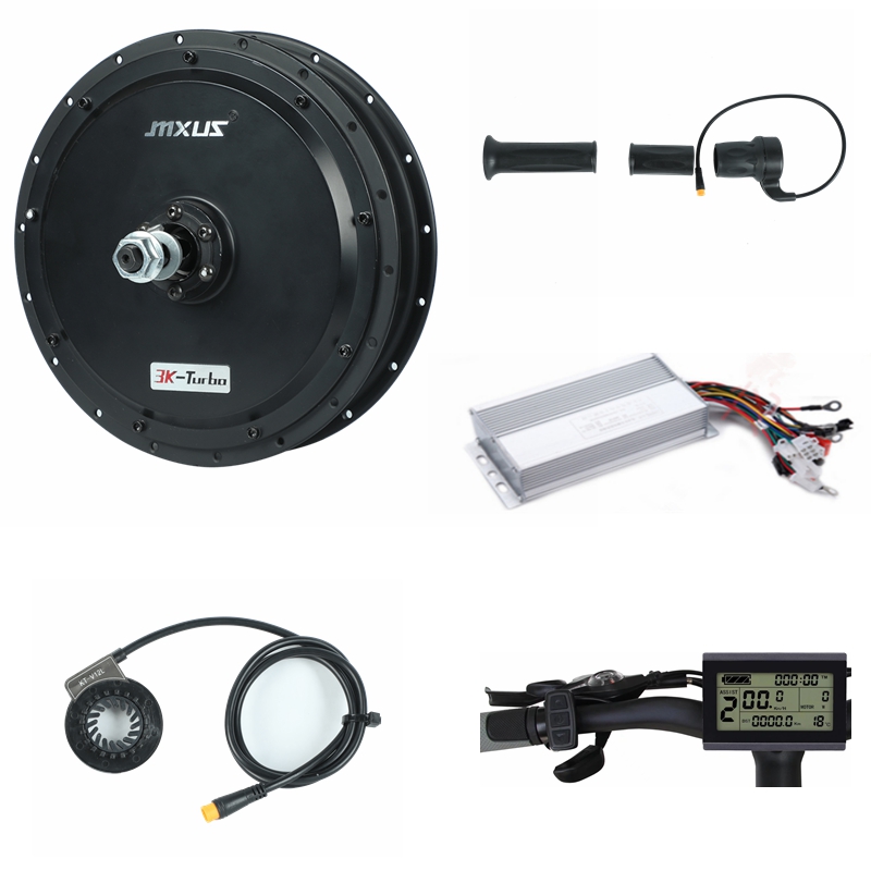 72V 5000W Hub Motor Kit - Zestaw do roweru elektrycznego Ebike Mxus