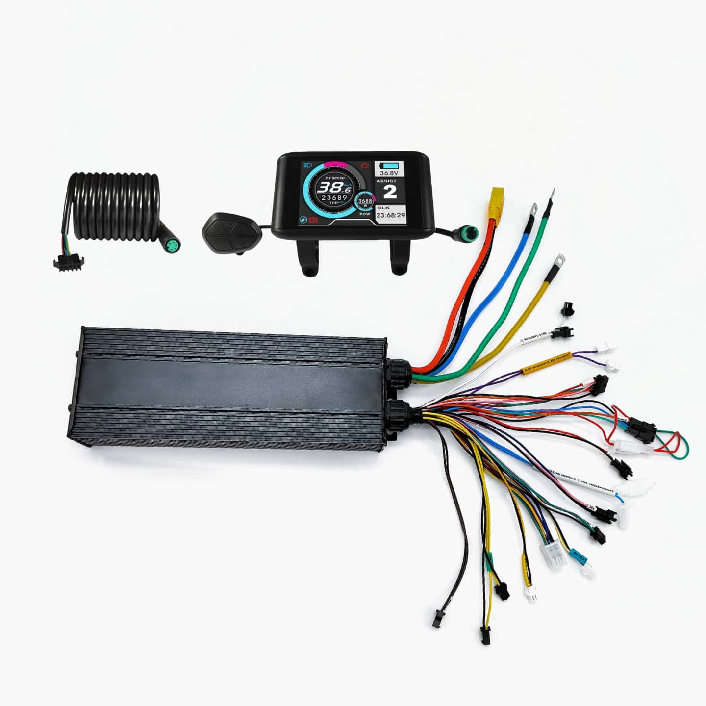 Rower elektryczny E-bike 48V-7 – Ebike Conversion Kit 72V 3000W recenzja i cena