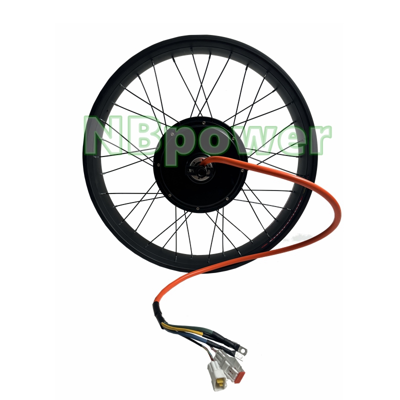 NBpower QS205 72V 5000W 170/19 – 72V 5000W Hub Motor Kit recenzja i cena